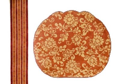 WG11722 - Karen's Damask Pumpkin - 2 Piece / Guide