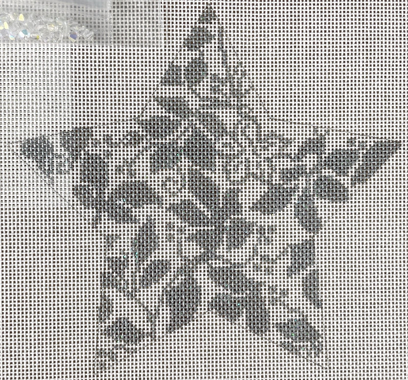 WG11824 - Teri's Star - Silver 6"