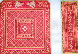 WG11930 - 4 pc Napoleon's Bees Tote - Coral