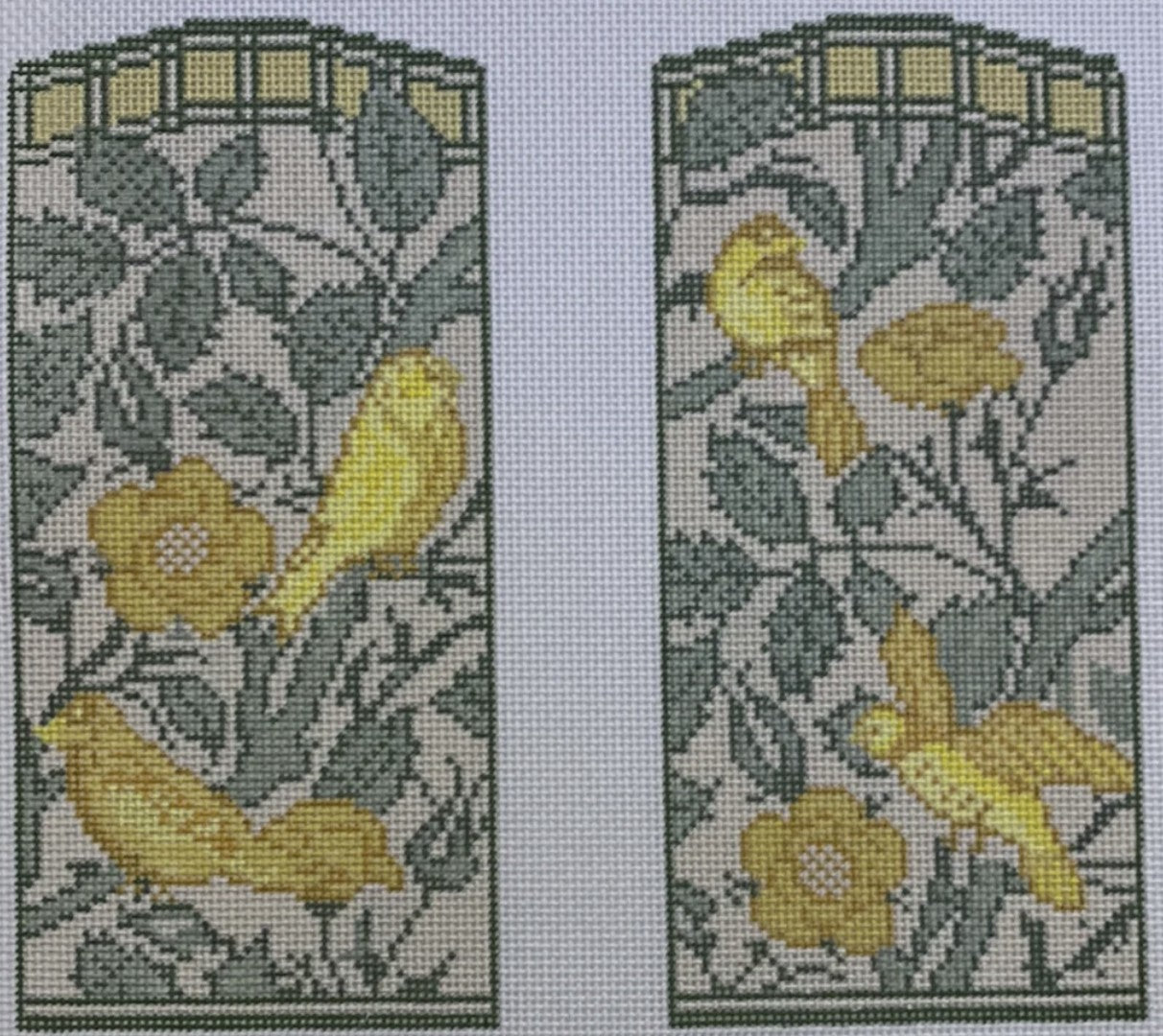 WG11948 - Yellow Bird Eyeglass Case - 2 piece