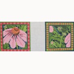 WG12036 - Pink Echinacea Coasters
