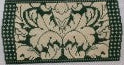 WG12353N - Royal Damask Needle Case - Green