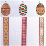 WG12648 - Gabriel's 3 Egg Omelette - Red Tulips, Brown Egg