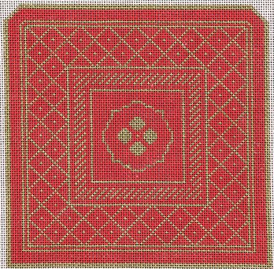 WG11616 - Napoleon's Bee Bag - 3 piece Red and Gold