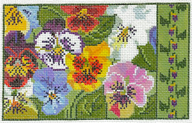 WG11661N - Pansy Needle Case