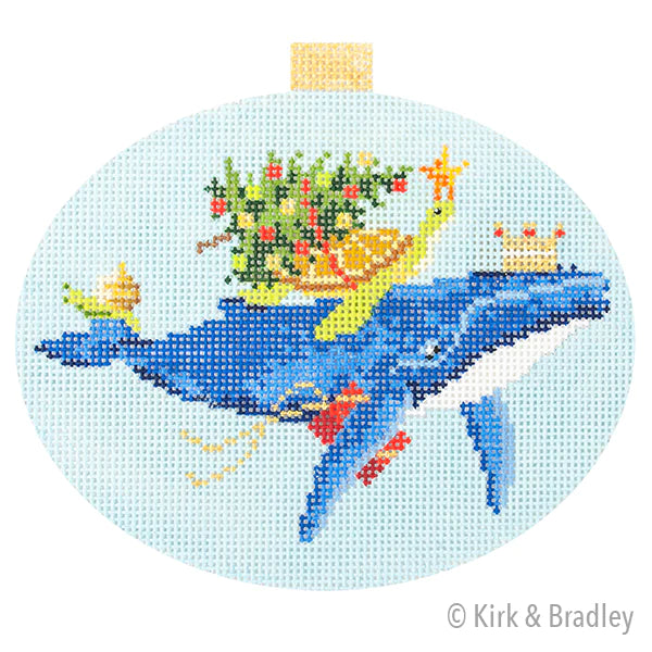 KB 1679-P - Festive Sea Friends - Whale, Sea Turtle, Snail