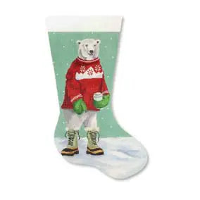 SC-XM04 - Polar Bear with Red Sweater