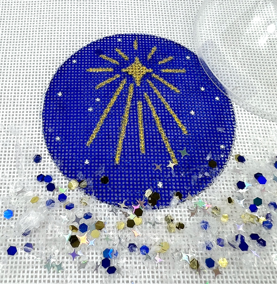 XMD-02 - Clear Dome and Confetti - Star of Bethlehem