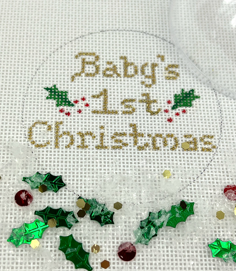 XMD-12 - Baby's 1st Christmas Snow Globe
