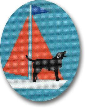 LRE-XO02 - Black Lab Orange Sail