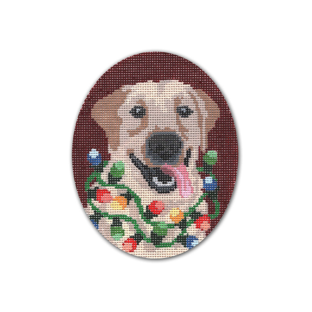 LRE-XO10 - Happy Holidays Dog with Lights