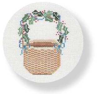 MBM-XO4 - Nantucket Basked - Holly on Handle