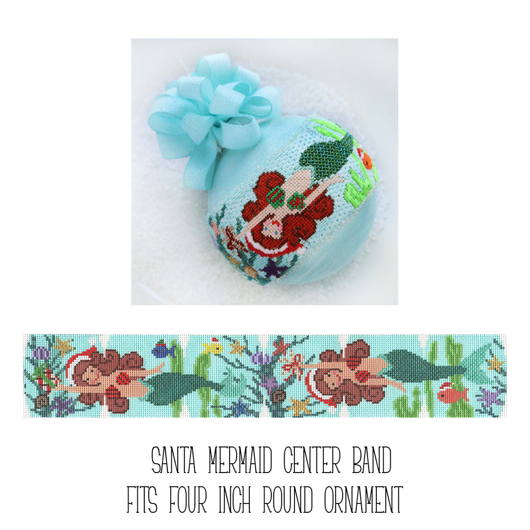 SA-XO88 - Center Band - Santa Mermaid