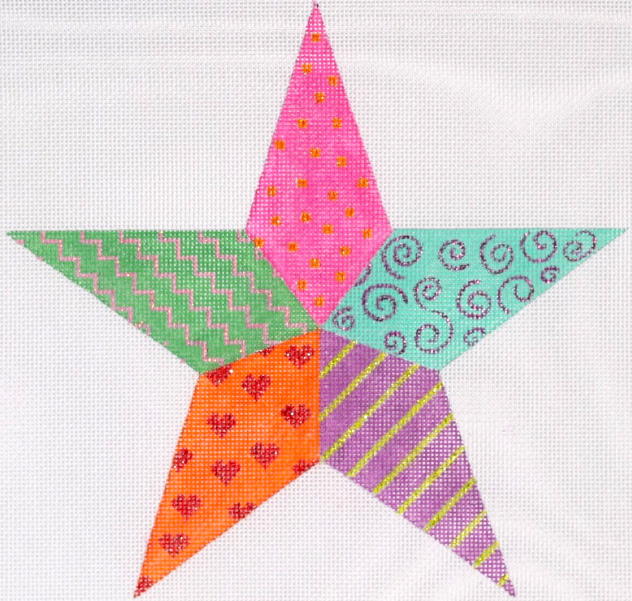 XTT-03 - Tree Topper - Funky Fiesta Star