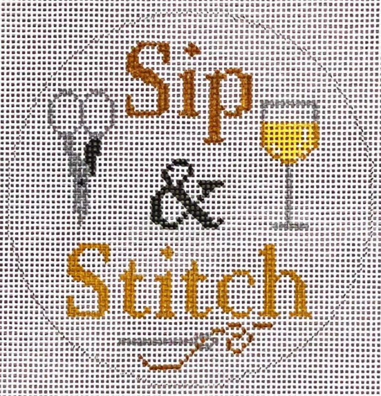 ZIA-161 - White Sip and Stitch