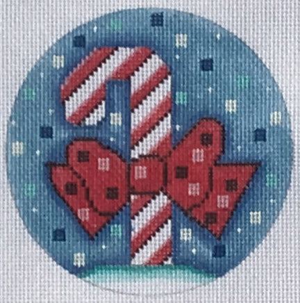 ZIA-46 - Candy Cane Ornament