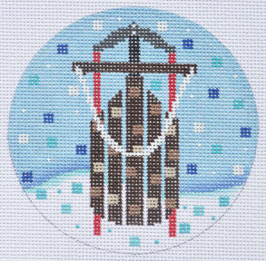 ZIA-72 - Sled Ornament