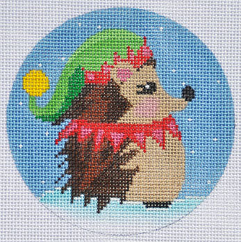 ZIA-80 - Elf Hedgehog Ornament
