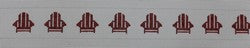KK-B102A - Adirondack Chairs- Red Belt