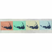 KK-B402A - Nantucket Color Block Belt
