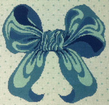 KB 06 Large Blue Bow