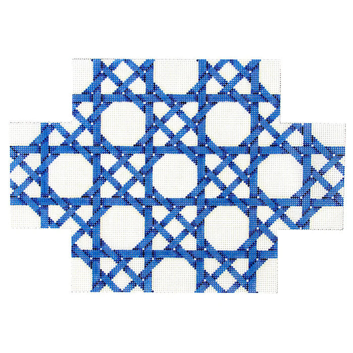 AT BC328B -  Blue Caning Pattern Brick Cover