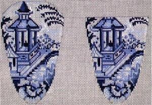 AT AC113 - Blue and White Scissor Case