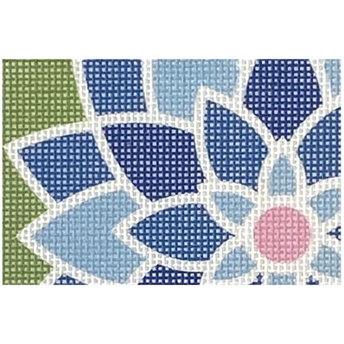FL08 - Blue Graphic Flower