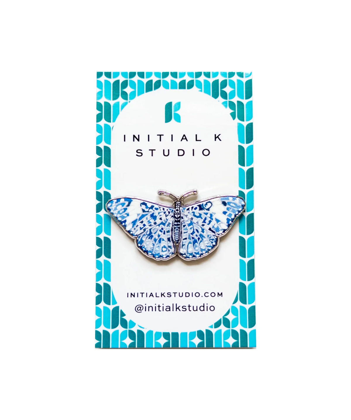 Chinoiserie Butterfly Needle Minder