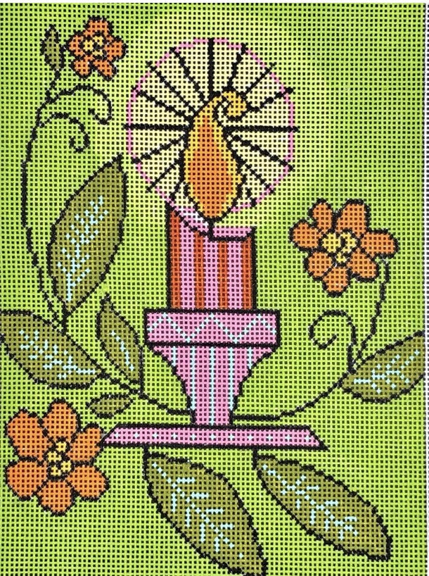 CH520A - Groovy Christmas - Candle