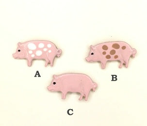 564 - Pig Button