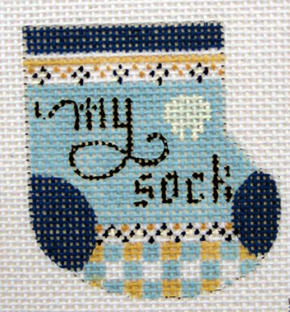 D-212 - Tooth Fairy Wee Sock (Blue)