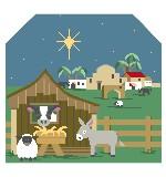 BG100 - Tiny Nativity Background