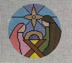 JTD122 - Stained Glass Creche