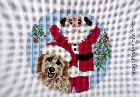 DOG-009 - Goldendoodle Games Ornament