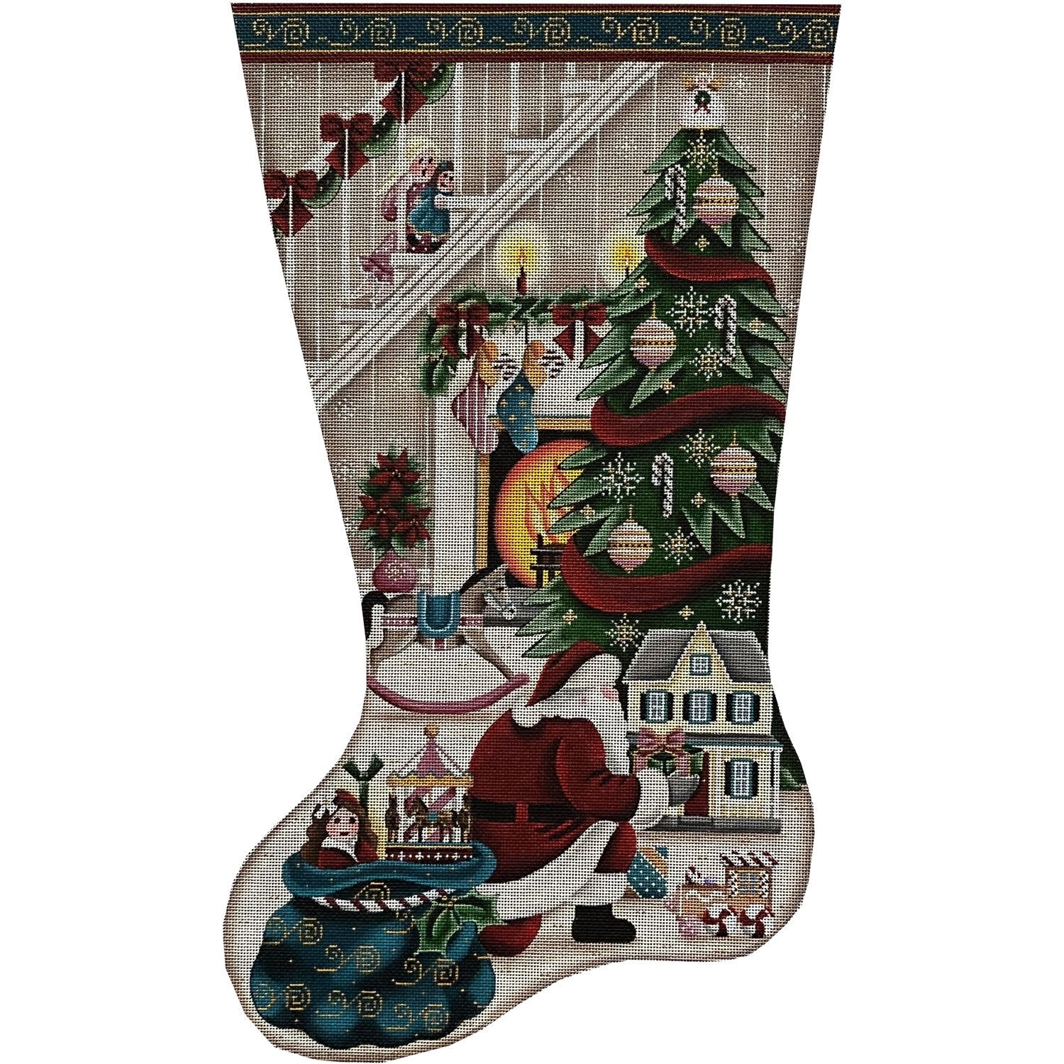 1507a - It's Santa - Stocking, Girl