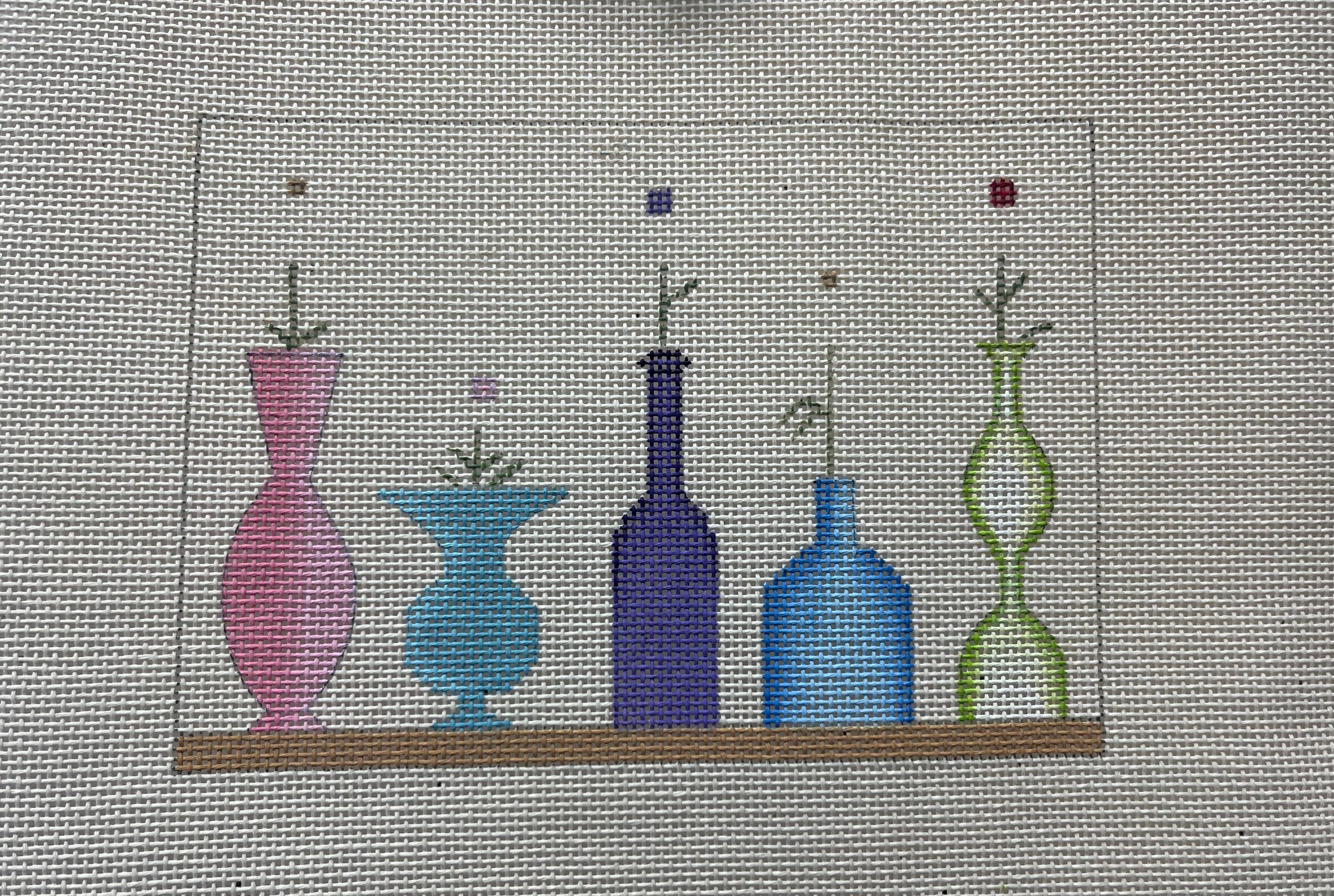 Mini Vases and Stitch Guide