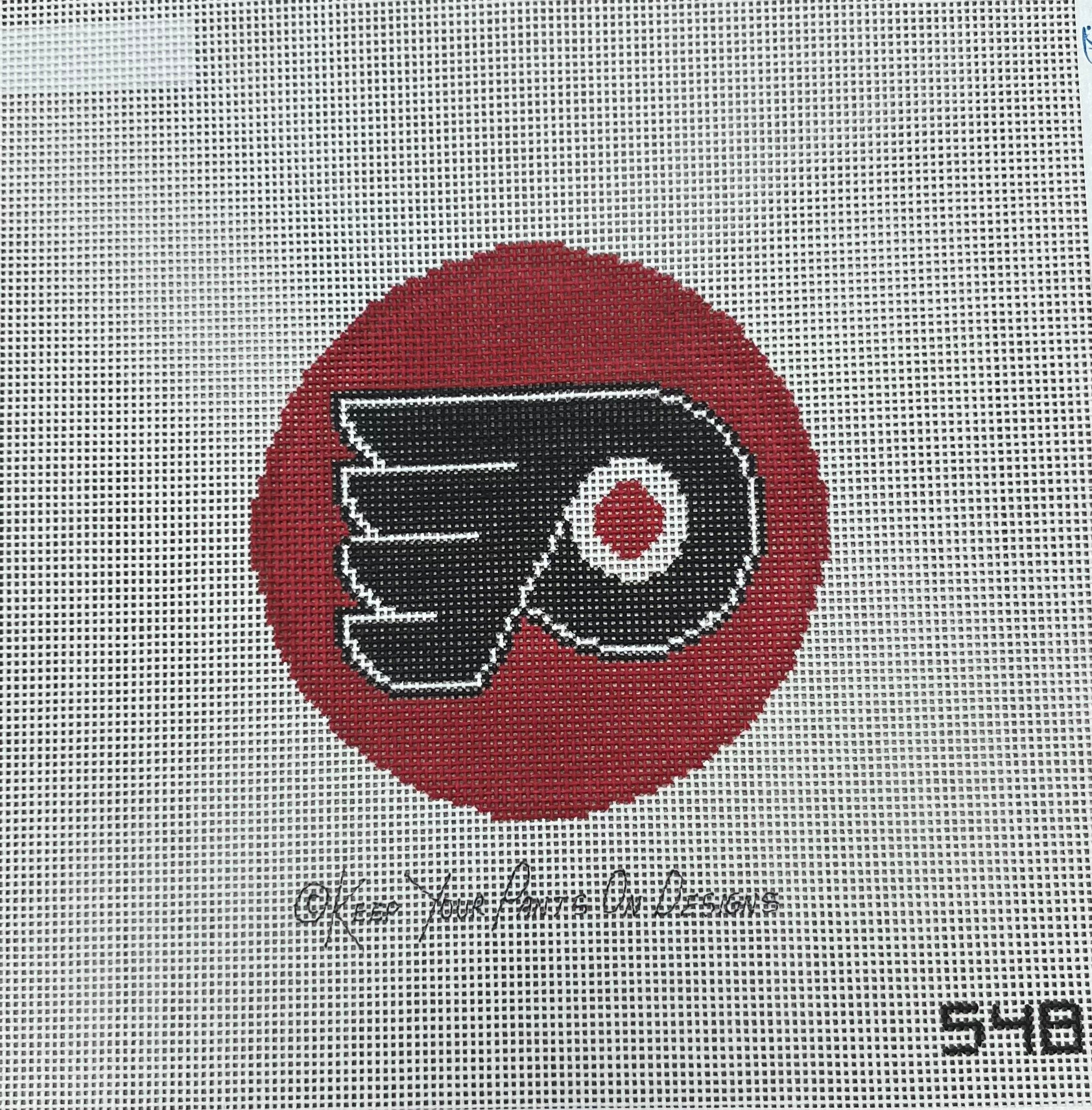 548 - Philadelphia Flyers 4" Round