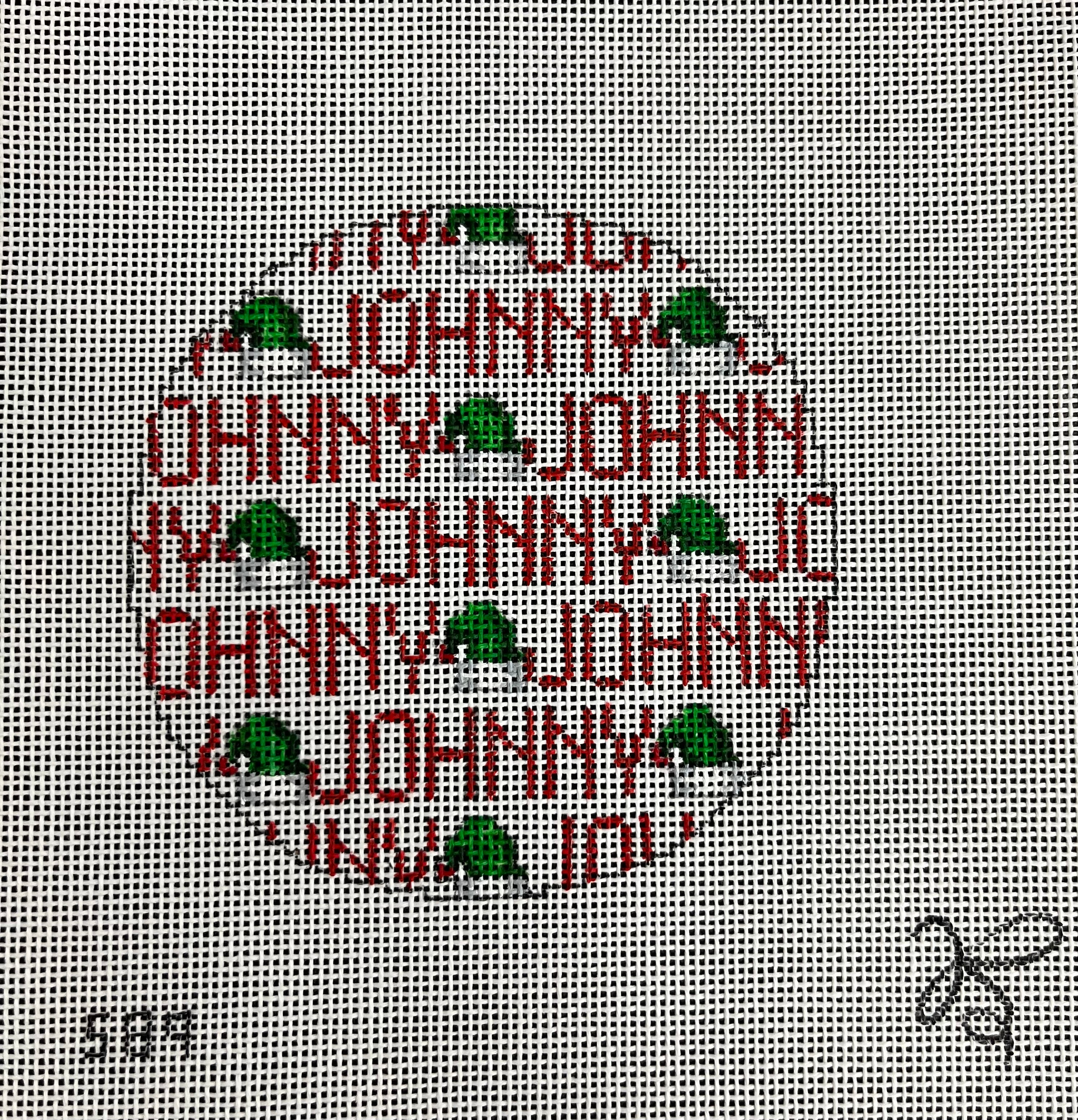 Custom Santa Hat 3.5-4" Rounds