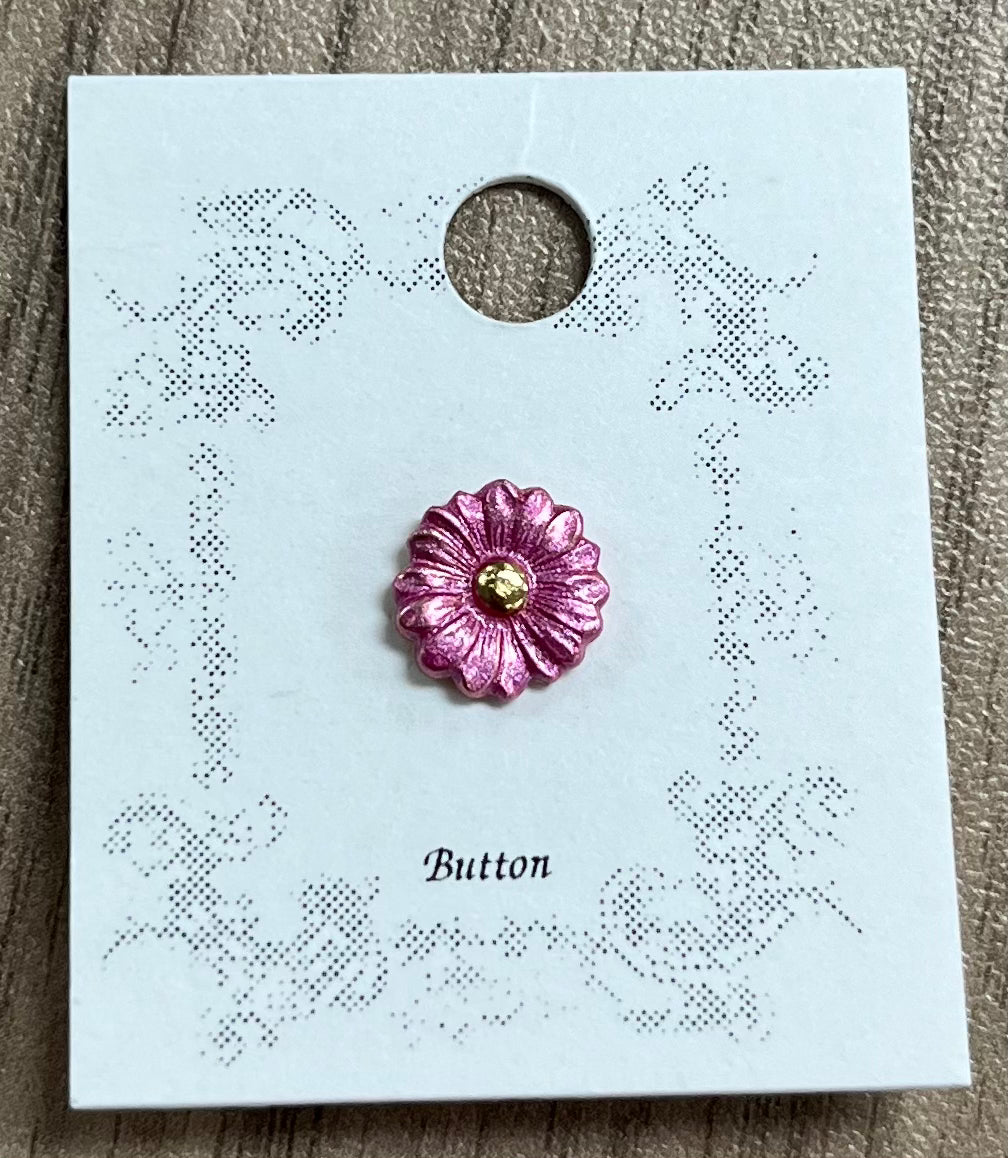 17 - Pink Flower Charm