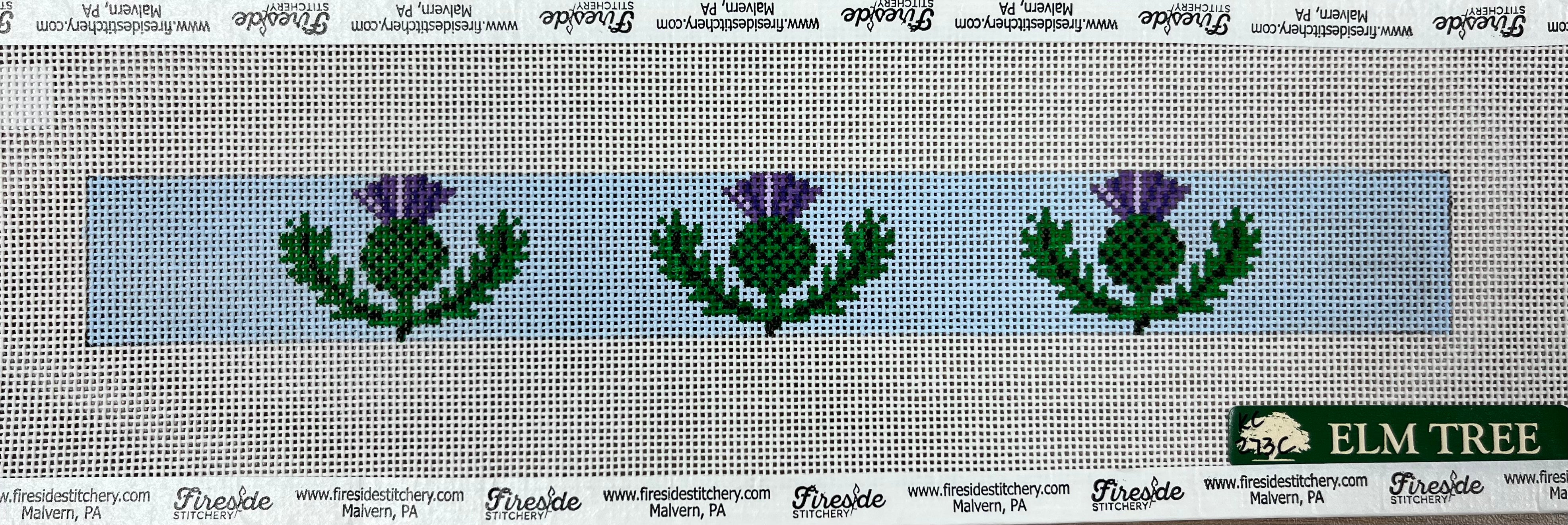 KC273C - Keychains: Thistle Loop