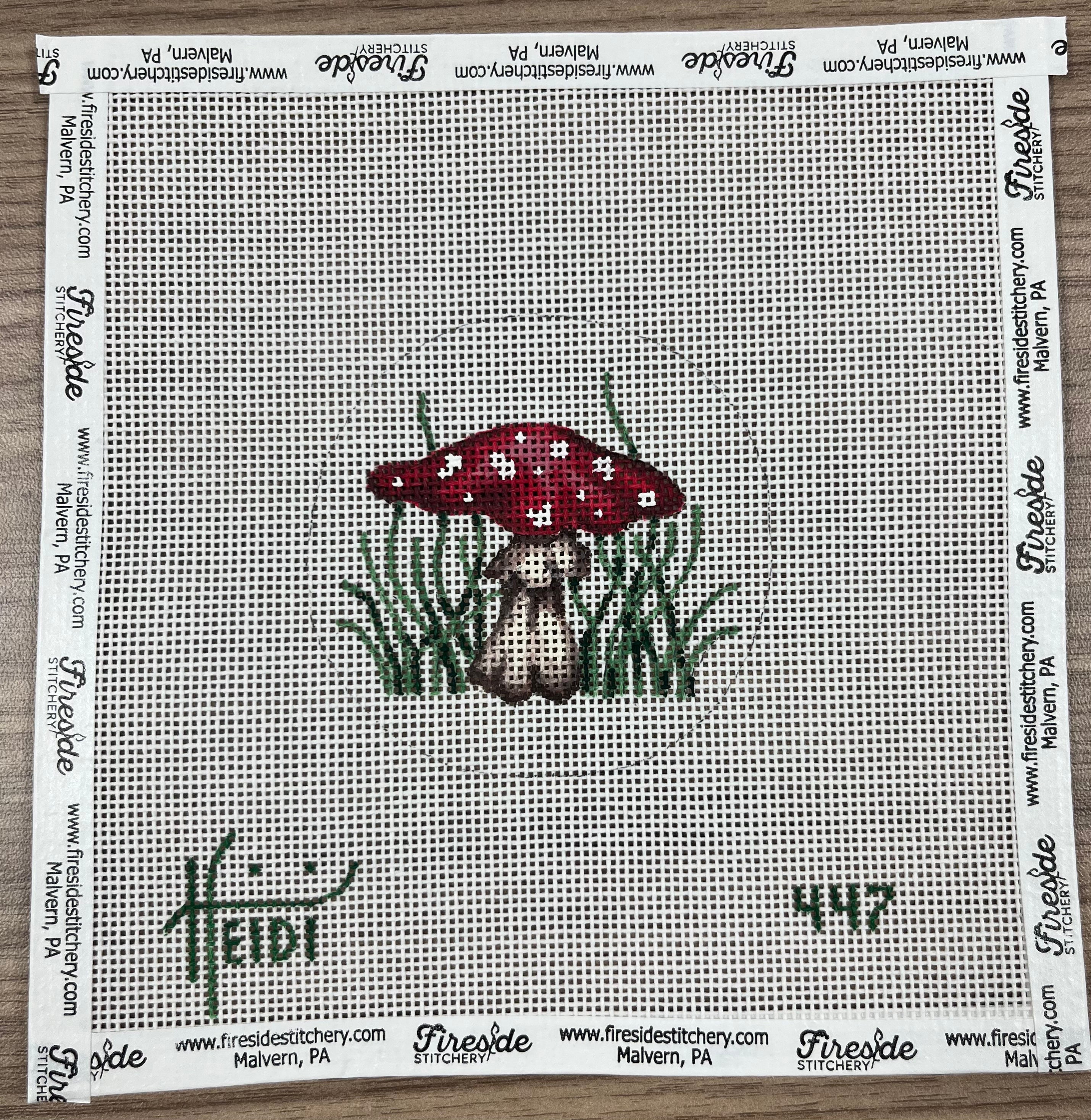 447 - Mushroom Round