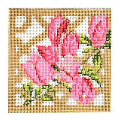 KB 1297 - Trellis Coaster - Bougainvillea