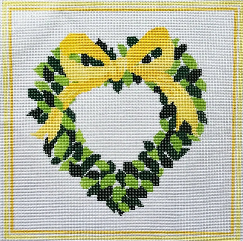 KCD4516 - Cream Wreath Pillow