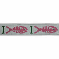 KK-B502 - Bonefish - Pink and Green Belt