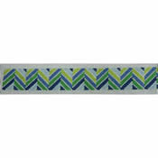 KK-B522A - Chevron Multi Blues and Greens Belt