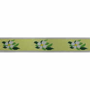 KK-B529E - White Dogwood on Yellow Belt