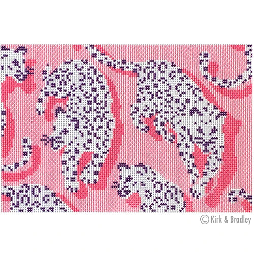 NTG KB135 - Leopard Clutch - Pink