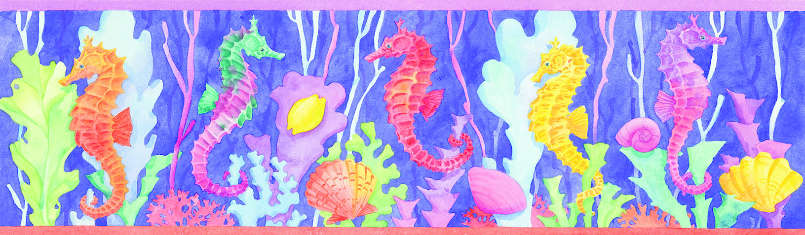 PB99039 - Seahorse Border