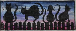 R329 - Cats on a Fence